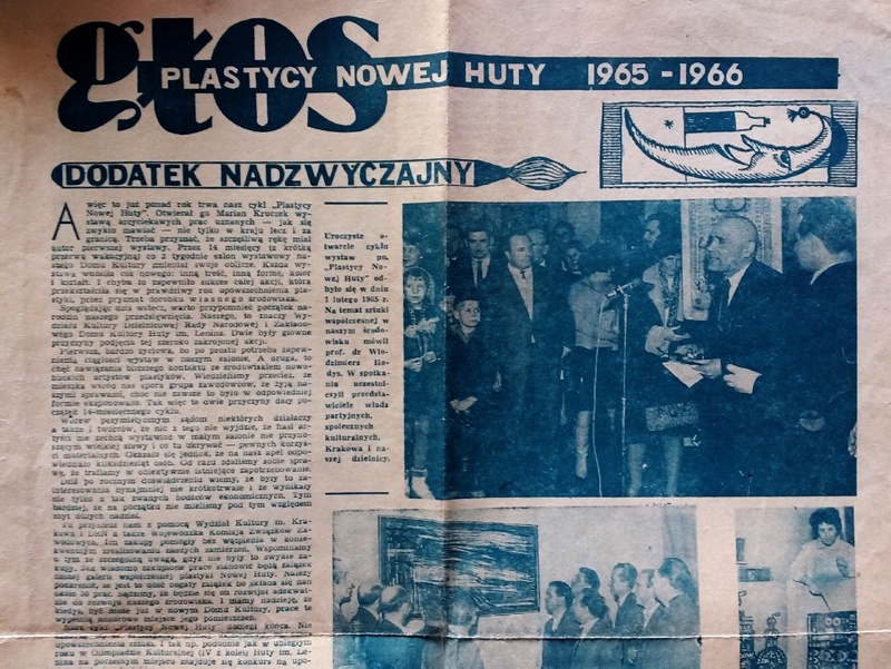Gazeta ze zdjęciem mężczyzny i kobiety.