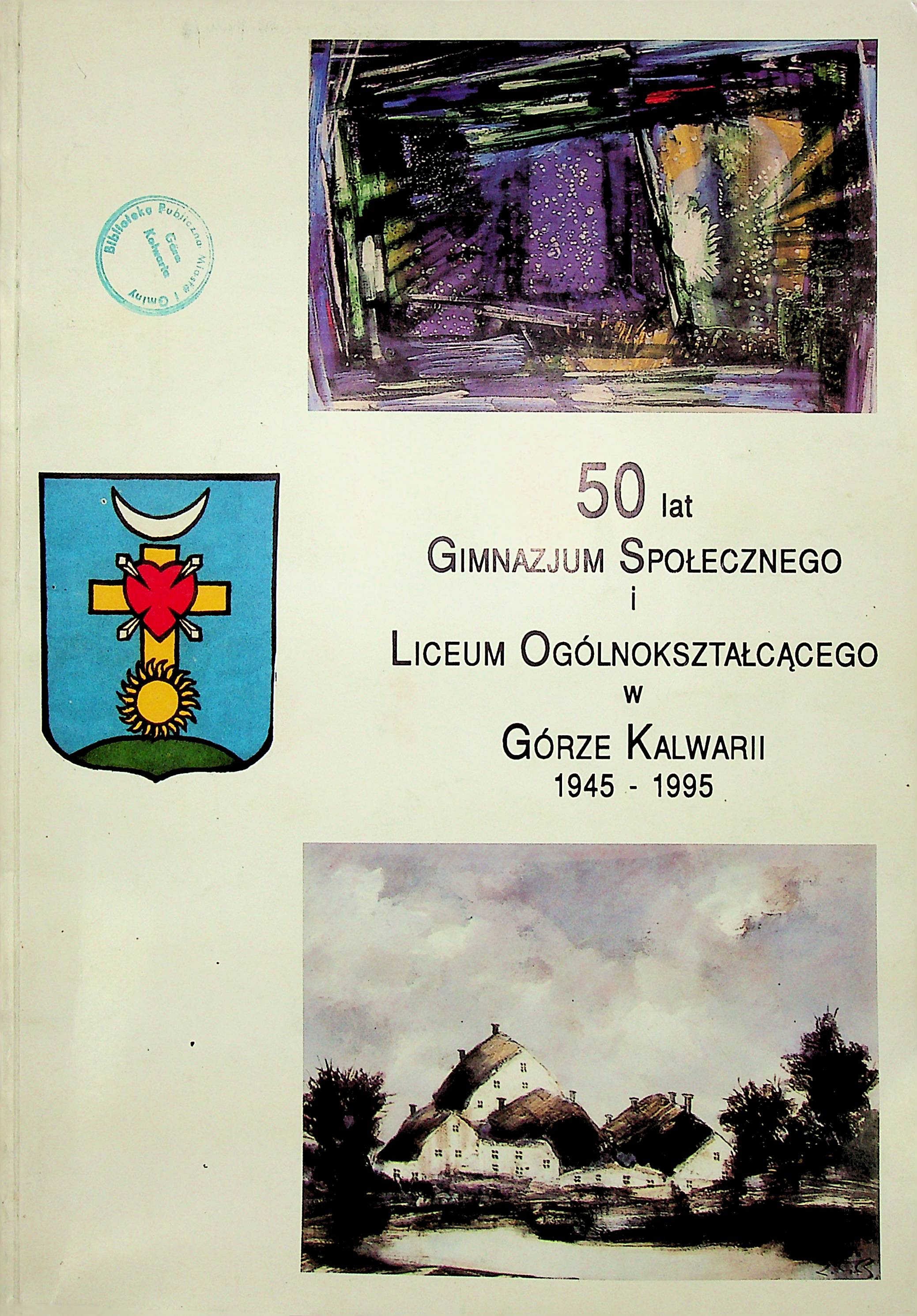 Okładka książki ze zdjęciem domu i budynku.