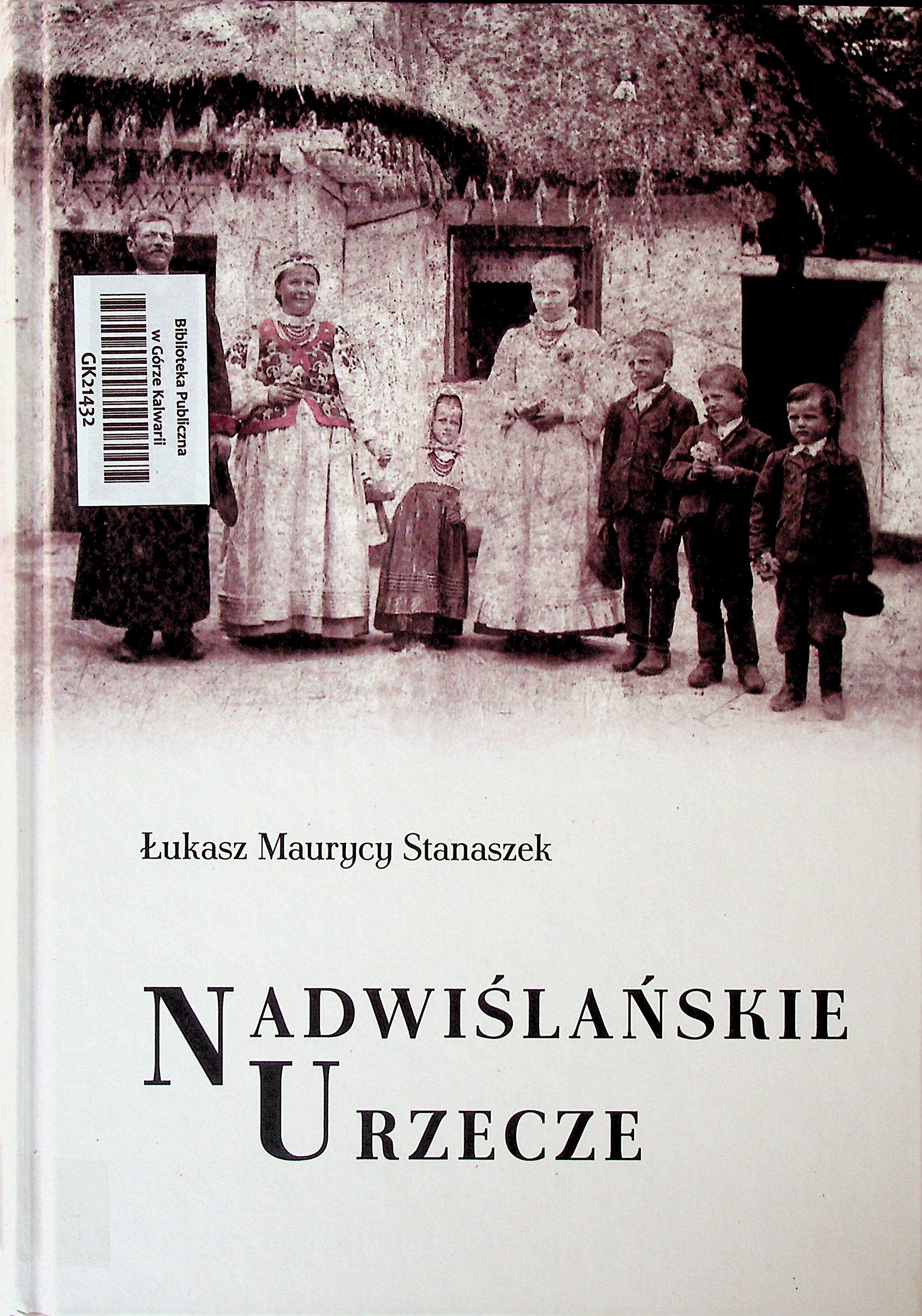 Okładka książki nadwiski urzecze.