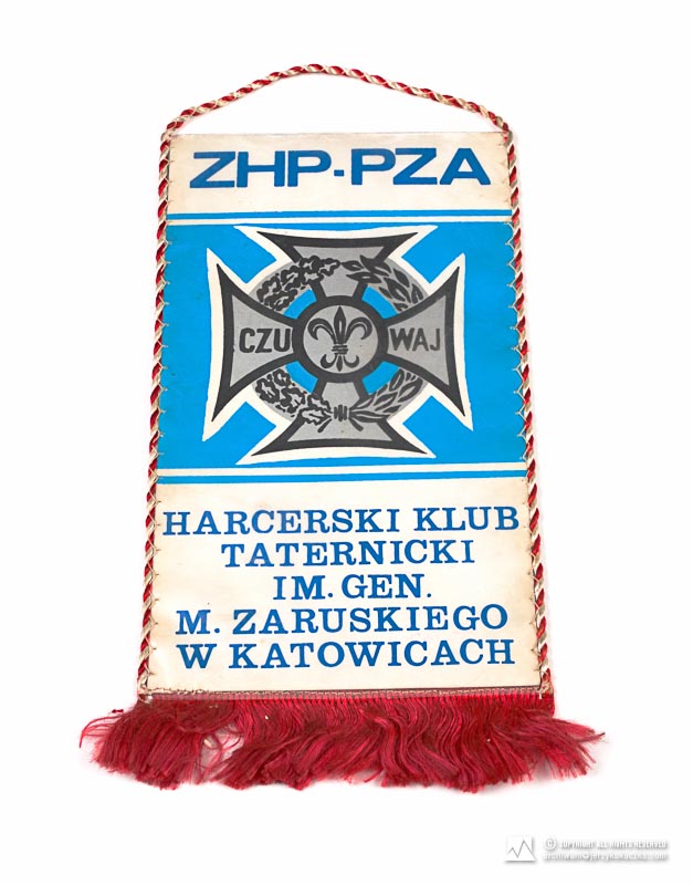 Baner z napisem zip pza.